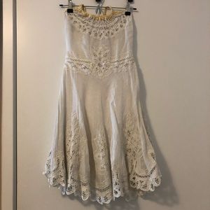 Free people eyelet fit and flare dress
